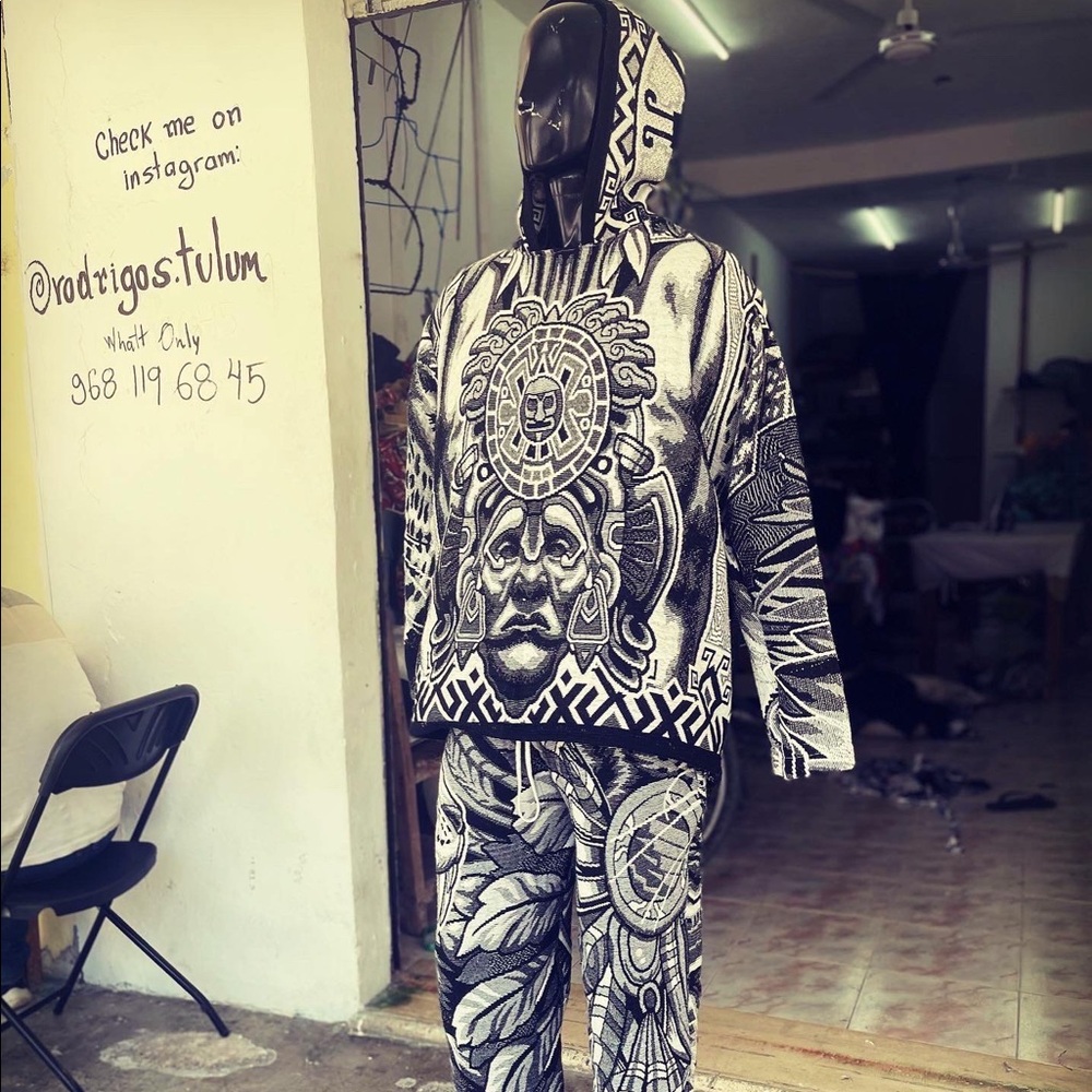 A one off original hand made Mayan style outfit! Just made and brand new!!